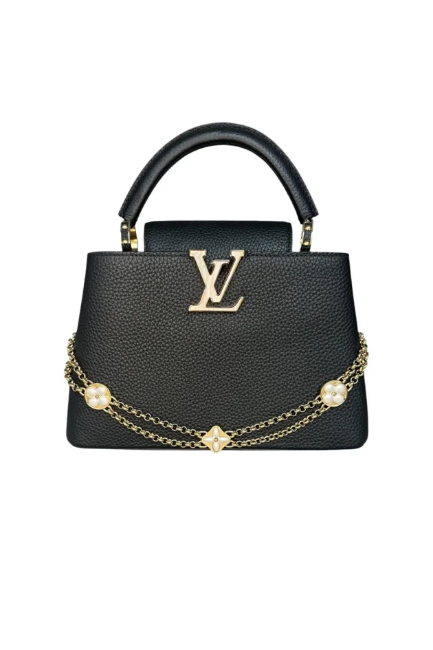 Louis Vuitton Capucines BB with Mother of Pearl Effect Hardware