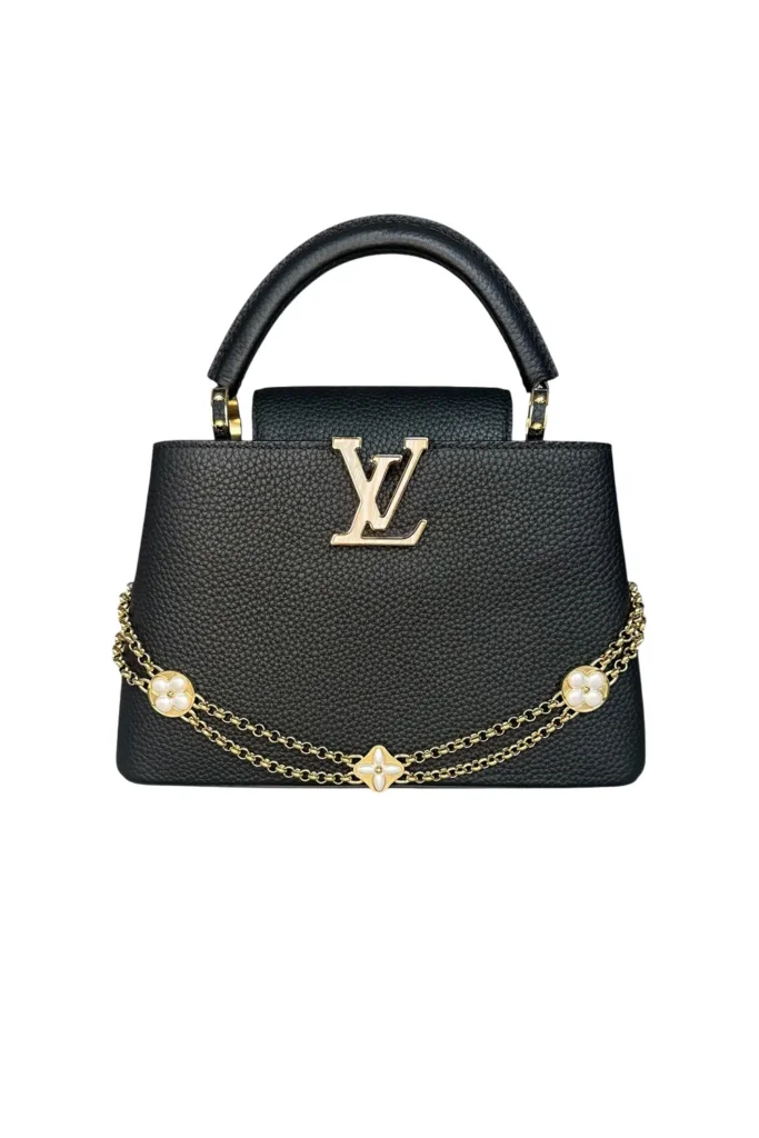 Louis Vuitton Capucines BB with Mother of Pearl Effect Hardware