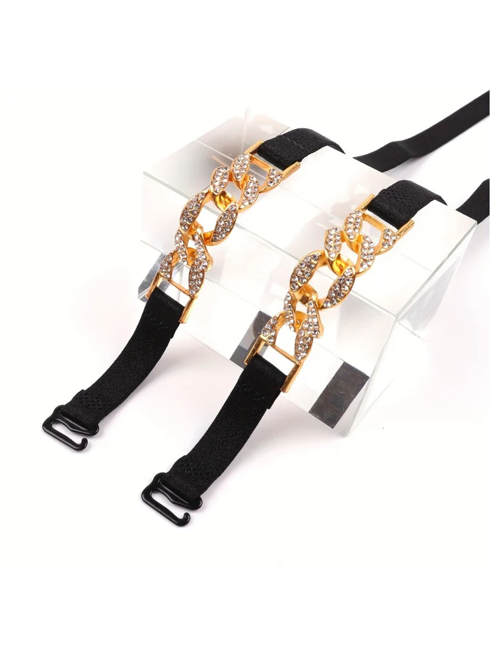 Adjustable Sparkly Crystal Replacement Shoulder Straps for Bras - Image 5